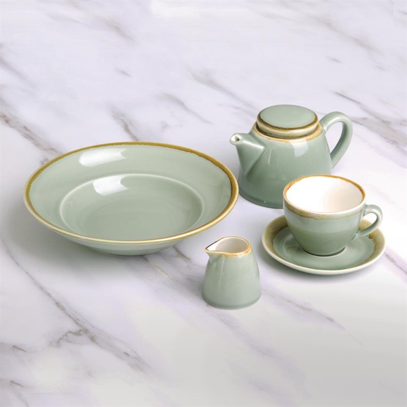  Olympia Kiln Pasta Bowls Moss 250mm (Pack of 4) 
