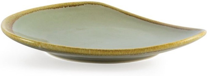  Olympia Kiln Triangular Plate Moss 230mm (Pack of 6) 