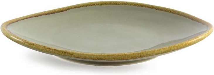  Olympia Kiln Triangular Plate Moss 280mm (Pack of 4) 