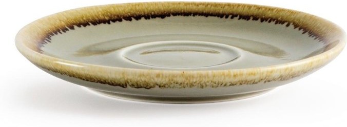  Olympia Kiln Cappuccino Saucer Moss 140mm (Pack of 6) 