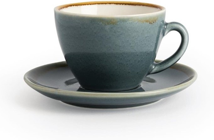  Olympia Kiln Cappuccino Saucer Ocean 140mm (Pack of 6) 