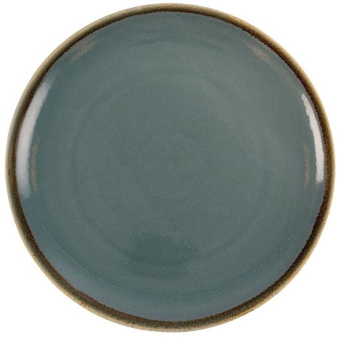  Olympia Kiln Round Plate Ocean 280mm (Pack of 4) 