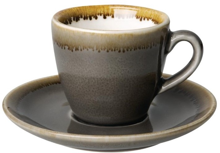  Olympia Kiln Espresso Cup Smoke 85ml (Pack of 6) 