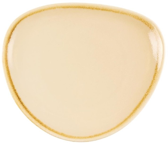  Olympia Kiln Triangular Side Plate Sandstone 165mm (Pack of 6) 