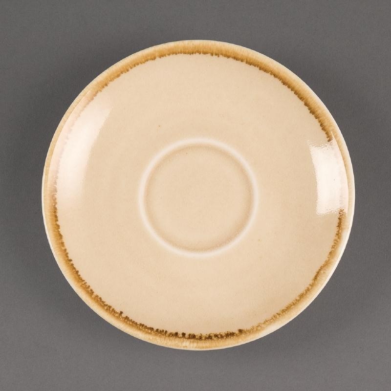  Olympia Kiln Espresso Saucer Sandstone (Pack of 6) 