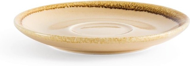  Olympia Kiln Cappuccino Saucer Sandstone 140mm (Pack of 6) 