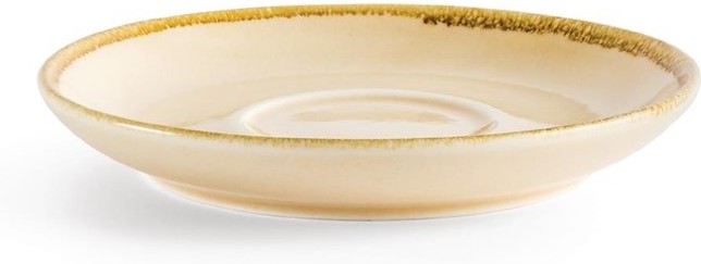  Olympia Kiln Cappuccino Saucer Sandstone 160mm (Pack of 6) 