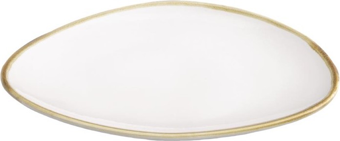  Olympia Kiln Triangular Plate Chalk 230mm (Pack of 6) 