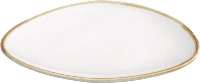  Olympia Kiln Triangular Plate Chalk 230mm (Pack of 6) 