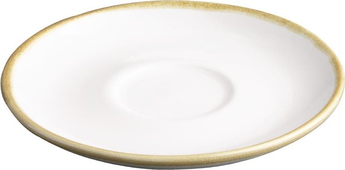  Olympia Kiln 230ml Cup Saucer Chalk 140mm (Pack of 6) 