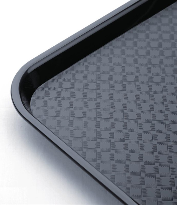 Olympia Kristallon Foodservice Tray Charcoal 265 x 345mm 