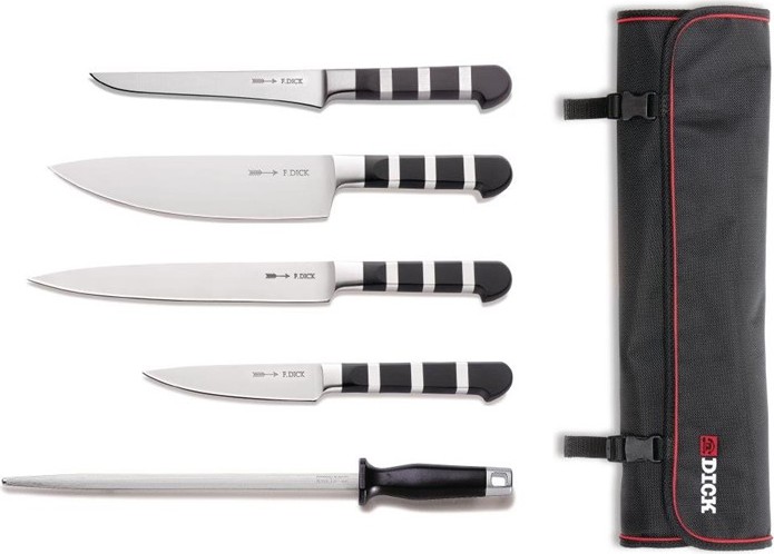 Dick 1905 5 Piece Fully Forged Knife Set with Wallet 