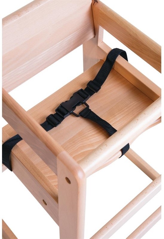  Bolero Wooden Highchair Natural Finish 