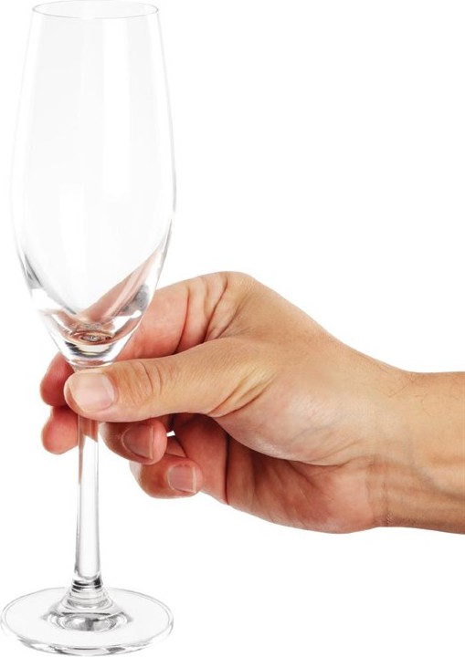  Olympia Cordoba Flute Glasses 210ml (Pack of 6) 
