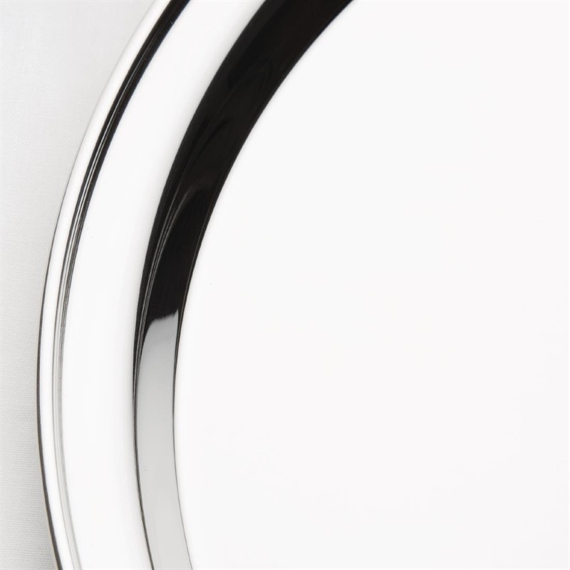  Olympia Stainless Steel Round Service Tray 355mm 