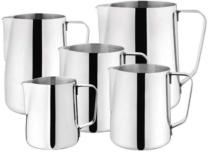  Olympia Stainless Steel Milk Jug 340ml 