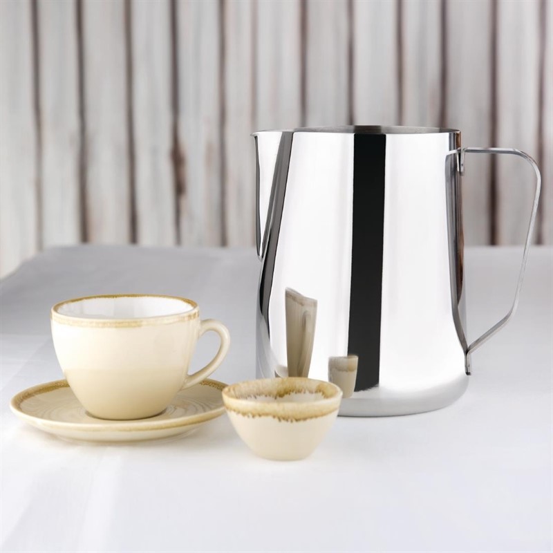  Olympia Stainless Steel Milk Jug 2Ltr 