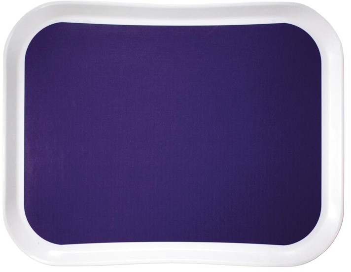  Cambro Versa Lite Century Fun Polyester Canteen Tray Grape 430mm 