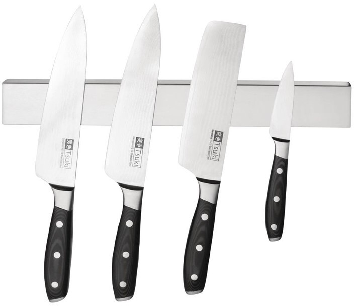  Vogue Stainless Steel Magnetic Knife Rack 360mm 