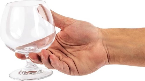  Olympia Bar Collection Crystal Brandy Glasses 400ml (Pack of 6) 