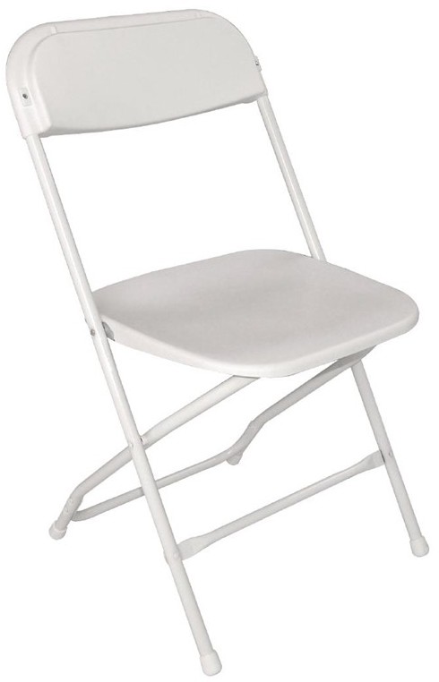  Bolero GD387 - Folding PP Chair White (Pack 10) 