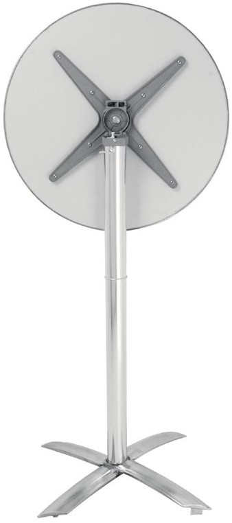  Bolero Flip Top Poseur Table Stainless Steel 