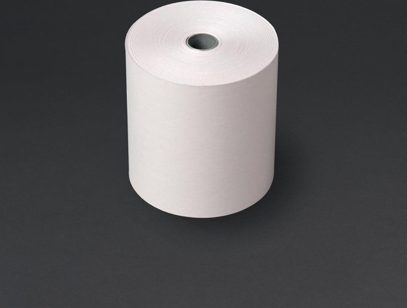  Olympia Olympia Non-Thermal 2ply White and Pink Till Roll 76 x 71mm (Pack of 20) 