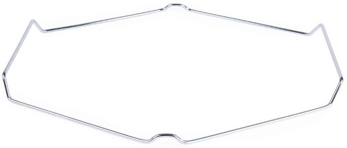  Gastronoble Rectangular Pizza Stone with Metal Serving Rack 