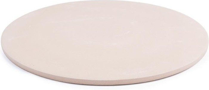  Gastronoble Round Pizza Stone with Metal Serving Rack 
