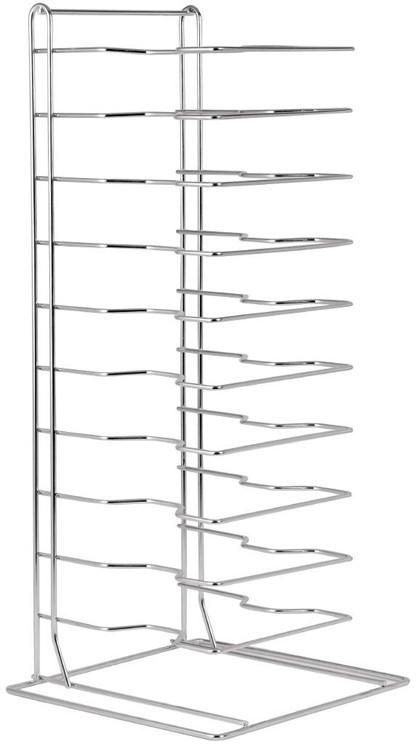  Vogue Pizza Pan Stacking Rack 11 Slot 