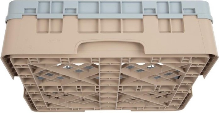  Cambro Camrack Beige 16 Compartments Max Glass Height 92mm 