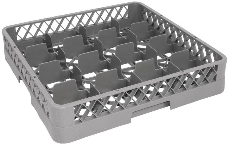  Vogue Glass Rack 16 Compartments 