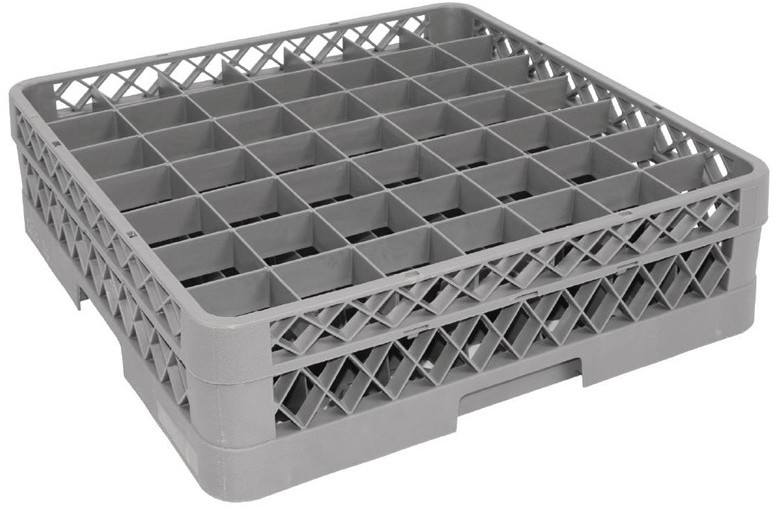  Vogue Glass Rack Extenders 49 Compartments 