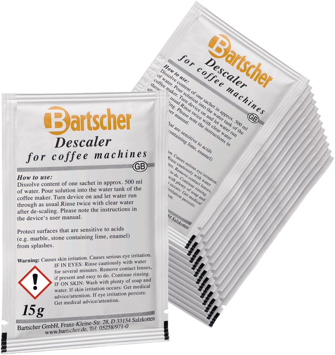  Bartscher Descaler, coffee machines, 30x15g 