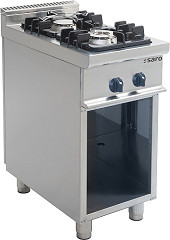 Gas stoves with base frame