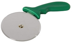  Vogue Pizza Wheel Green 4" 