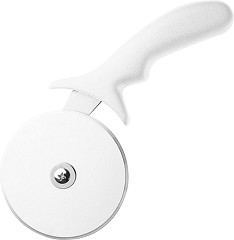  Hygiplas Pizza Wheel White 4" 