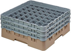 Cambro Camrack Beige 49 Compartments Max Glass Height 174mm 